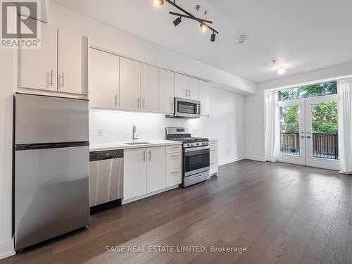 106 - 1183 Dufferin Street, Toronto, ON - Indoor Photo Showing Kitchen With Stainless Steel Kitchen