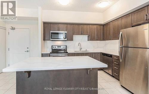 313 - 640 Sauve Street, Milton, ON - Indoor Photo Showing Kitchen With Upgraded Kitchen