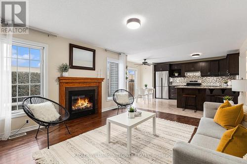 311 Gallantry Way, Ottawa, ON - Indoor Photo Showing Living Room With Fireplace