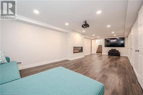 201 Erinbrook Drive, Kitchener, ON - Indoor With Fireplace