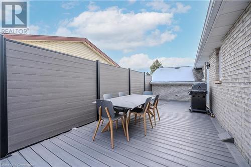 201 Erinbrook Drive, Kitchener, ON - Outdoor With Deck Patio Veranda With Exterior