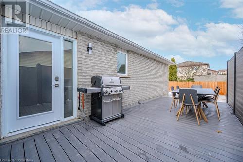 201 Erinbrook Drive, Kitchener, ON - Outdoor With Deck Patio Veranda With Exterior