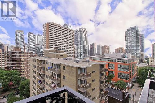 1004 - 55 Charles Street E, Toronto, ON - Outdoor With Balcony With Facade