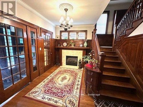 147 Madison Avenue, Toronto, ON - Indoor Photo Showing Other Room With Fireplace