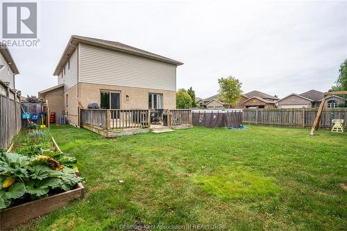 83 Smithfield Circle, Chatham, ON - Outdoor With Deck Patio Veranda With Backyard With Exterior