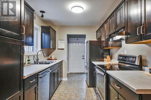 12830 St. Gregory'S Road, Tecumseh, ON - Indoor Photo Showing Kitchen With Double Sink