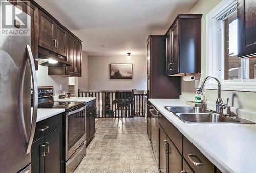 12830 St. Gregory'S Road, Tecumseh, ON - Indoor Photo Showing Kitchen With Double Sink