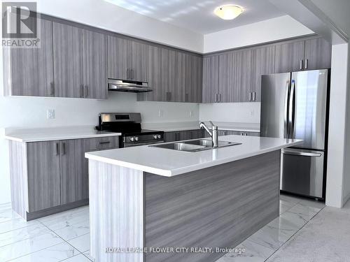 184 Elliot Avenue W, Centre Wellington, ON - Indoor Photo Showing Kitchen With Double Sink