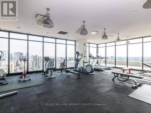 1308 - 255 Bay Street, Ottawa, ON - Indoor Photo Showing Gym Room