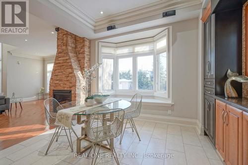 231 Churchill Avenue S, Toronto, ON - Indoor Photo Showing Dining Room With Fireplace