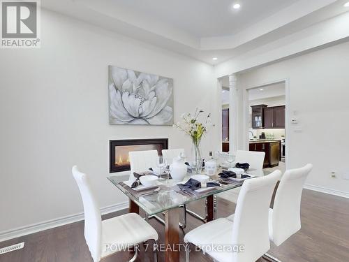 53 Carling Road, Vaughan, ON - Indoor Photo Showing Dining Room With Fireplace