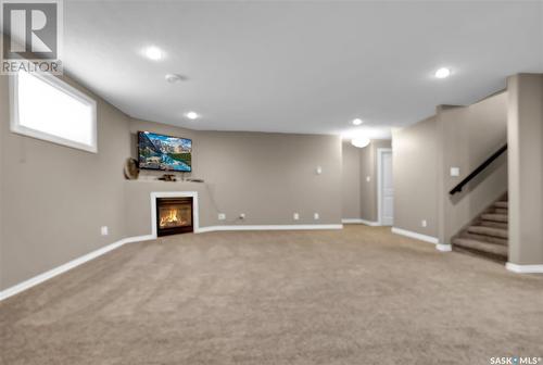 3 Iron Bridge Terrace, Moose Jaw, SK - Indoor With Fireplace