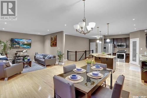 3 Iron Bridge Terrace, Moose Jaw, SK - Indoor Photo Showing Dining Room