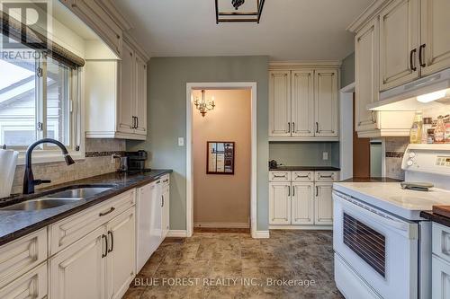 157 Victoria Street N, Woodstock (Woodstock - North), ON - Indoor Photo Showing Kitchen With Double Sink