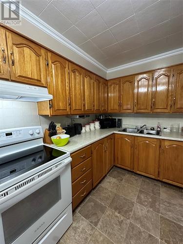 79 Markland Road, Creston South, NL - Indoor Photo Showing Kitchen With Double Sink