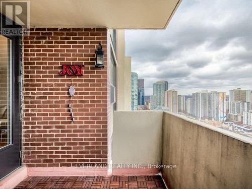 3104 - 40 Homewood Avenue, Toronto, ON - Outdoor With Balcony With Exterior