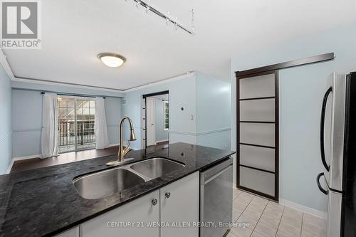 #309 - 98 Aspen Spring Drive, Clarington, ON - Indoor Photo Showing Kitchen With Double Sink