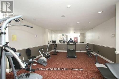 501 - 7405 Goreway Drive, Mississauga, ON - Indoor Photo Showing Gym Room