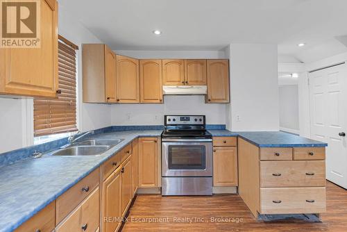 253 Russell Avenue, St. Catharines (451 - Downtown), ON - Indoor Photo Showing Kitchen With Double Sink