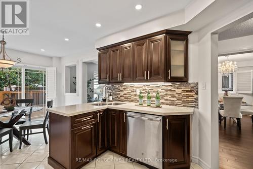 31 Kerrison Drive W, Ajax (Central), ON - Indoor Photo Showing Kitchen With Double Sink