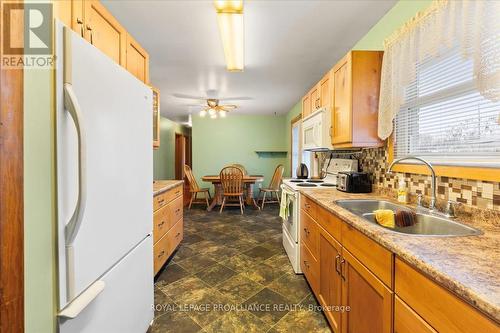 26 Highside Road, Quinte West, ON - Indoor Photo Showing Kitchen With Double Sink