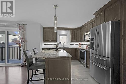 436 Bruges Street, Russell, ON - Indoor Photo Showing Kitchen With Stainless Steel Kitchen With Double Sink With Upgraded Kitchen