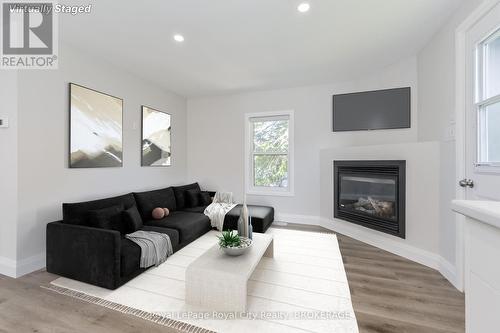 330 William Street, Wellington North (Mount Forest), ON - Indoor Photo Showing Living Room With Fireplace