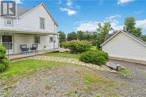 Side Entrance & Garage 229 Main St W - 229 Main Street W, Grimsby, ON - Outdoor With Deck Patio Veranda