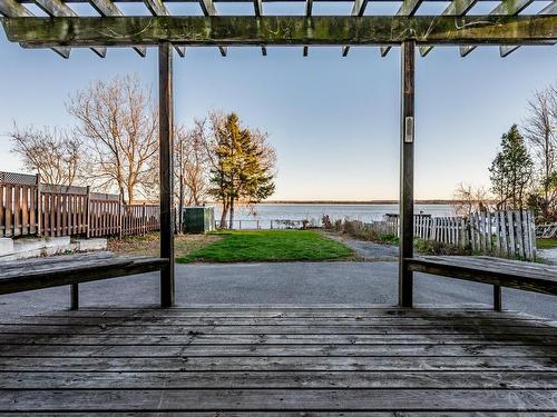 Patio - 1730  - 1732 Rue Notre-Dame E., Trois-Rivières, QC - Outdoor With Deck Patio Veranda With View