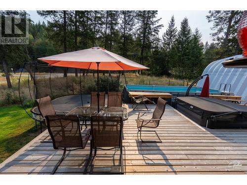 2111 Dunn Road, Christina Lake, BC - Outdoor With Deck Patio Veranda With Backyard