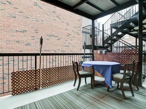 Balcony - 6-1525 Rue St-Jacques, Montréal (Ville-Marie), QC - Outdoor With Deck Patio Veranda With Exterior