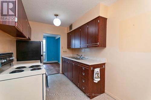 1602 - 1210 Radom Street, Pickering, ON - Indoor Photo Showing Kitchen With Double Sink