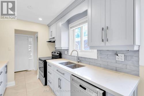 Main - 103 Manitou Crescent, Brampton, ON - Indoor Photo Showing Kitchen With Double Sink With Upgraded Kitchen