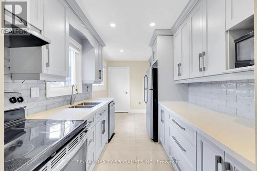 Main - 103 Manitou Crescent, Brampton, ON - Indoor Photo Showing Kitchen With Double Sink With Upgraded Kitchen