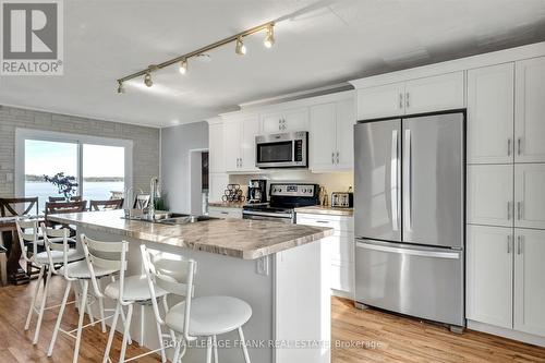 798 Simcoe Street, Smith-Ennismore-Lakefield, ON - Indoor Photo Showing Kitchen With Double Sink