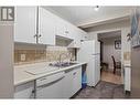 1035 Bernard Avenue Unit# 108, Kelowna, BC  - Indoor Photo Showing Kitchen With Double Sink 