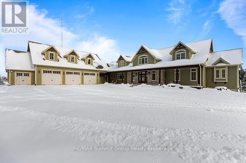 194109 Grey Road 13, Grey Highlands, ON - Outdoor With Deck Patio Veranda With Facade