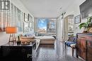 1415 - 438 King Street W, Toronto, ON  - Indoor Photo Showing Living Room With Fireplace 