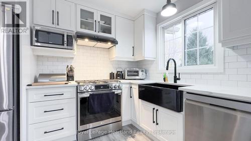 56 Albert Street, West Perth (65 - Town Of Mitchell), ON - Indoor Photo Showing Kitchen With Stainless Steel Kitchen With Upgraded Kitchen