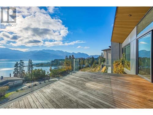 3985 Beachview Drive, West Kelowna, BC - Outdoor With Body Of Water With Deck Patio Veranda With View