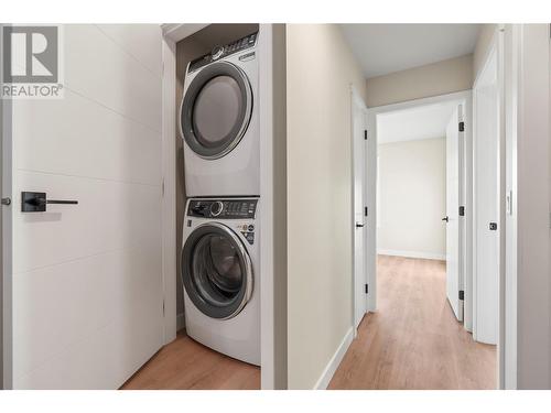 Washer and Dryer Included - 3907 26 Street Unit# 1, Vernon, BC - Indoor Photo Showing Laundry Room