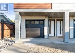 Front Door and Tandem Garage - 