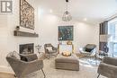 387 Mississauga Street, Niagara-On-The-Lake, ON  - Indoor Photo Showing Living Room With Fireplace 