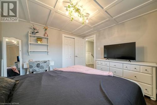 Bedroom featuring a closet and coffered ceiling - 11 Golden Place, Ingersoll, ON - Indoor Photo Showing Bedroom