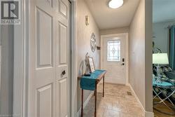 Doorway with front hallway closet - 