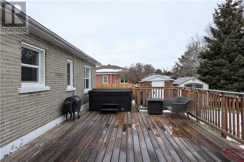 1316 Lincoln Road, Sudbury, ON - Outdoor With Deck Patio Veranda With Exterior