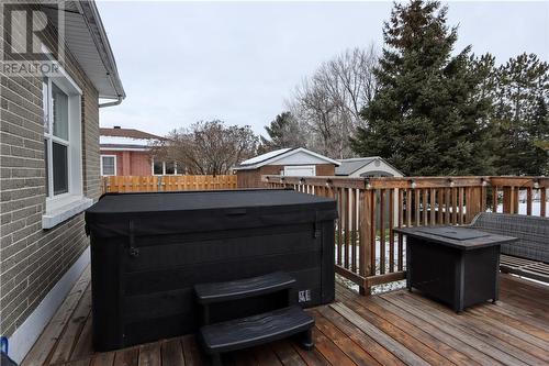 1316 Lincoln Road, Sudbury, ON - Outdoor With Deck Patio Veranda With Exterior