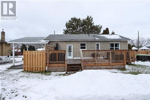 1316 Lincoln Road, Sudbury, ON - Outdoor With Deck Patio Veranda With Exterior