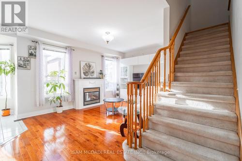 5562 Katy Gate, Mississauga, ON - Indoor Photo Showing Other Room With Fireplace