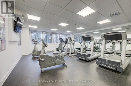 1706 - 350 Webb Drive, Mississauga, ON - Indoor Photo Showing Gym Room